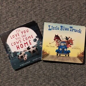 Children's Book Set: I'll Love You Till the Cows Come Home & Little Blue Truck